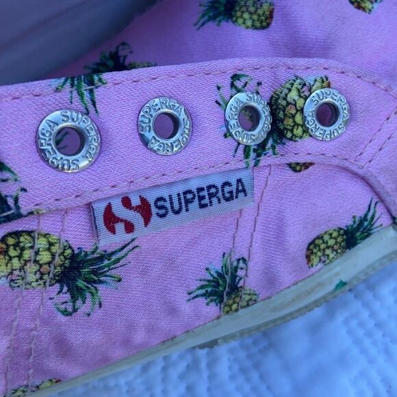 Superga Pineapple Shoes Size US 6.5 Anthropologie - Picture 8 of 8